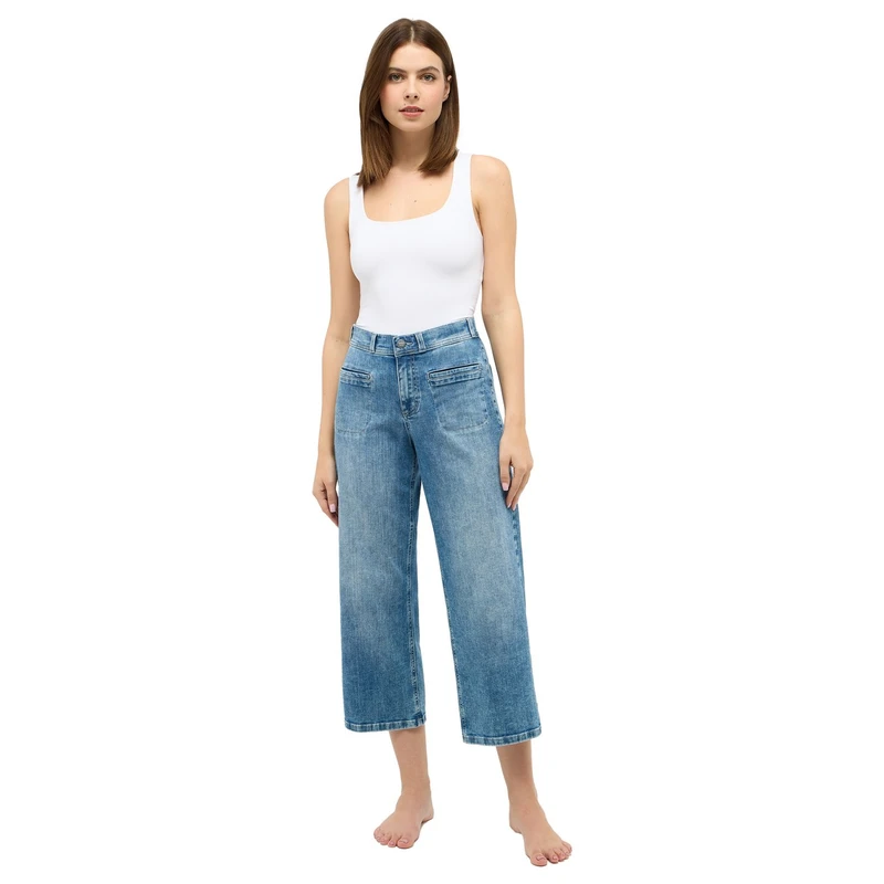 Dames Jeans LINN POCKET 350661926 Angels LIGHT BLUE DENIM