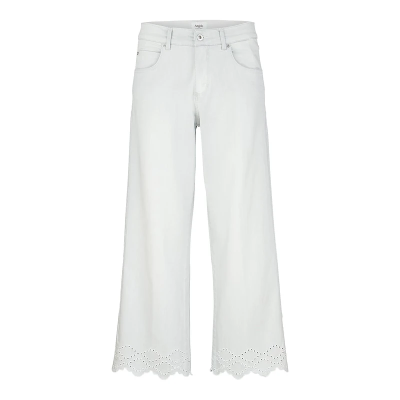 Dames Jeans Linn Stitch Angels GRIJS DESSIN