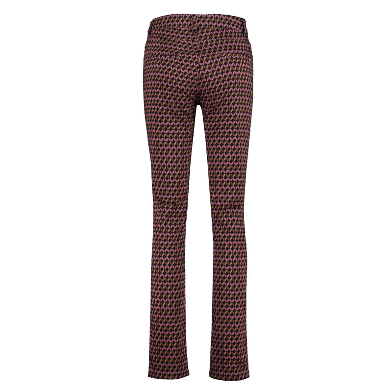 Dames Jeans Logan#graphic Sanne CERISE