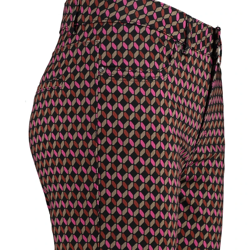 Dames Jeans Logan#graphic Sanne CERISE