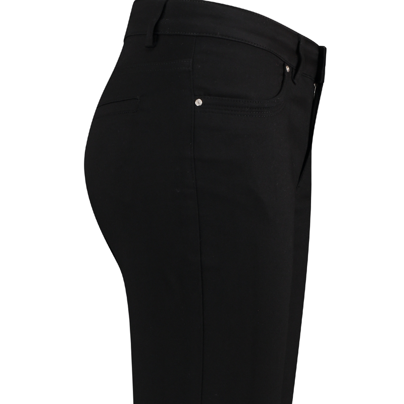 Dames Jeans Logan # nitro satin 82 cm Sanne ZWART