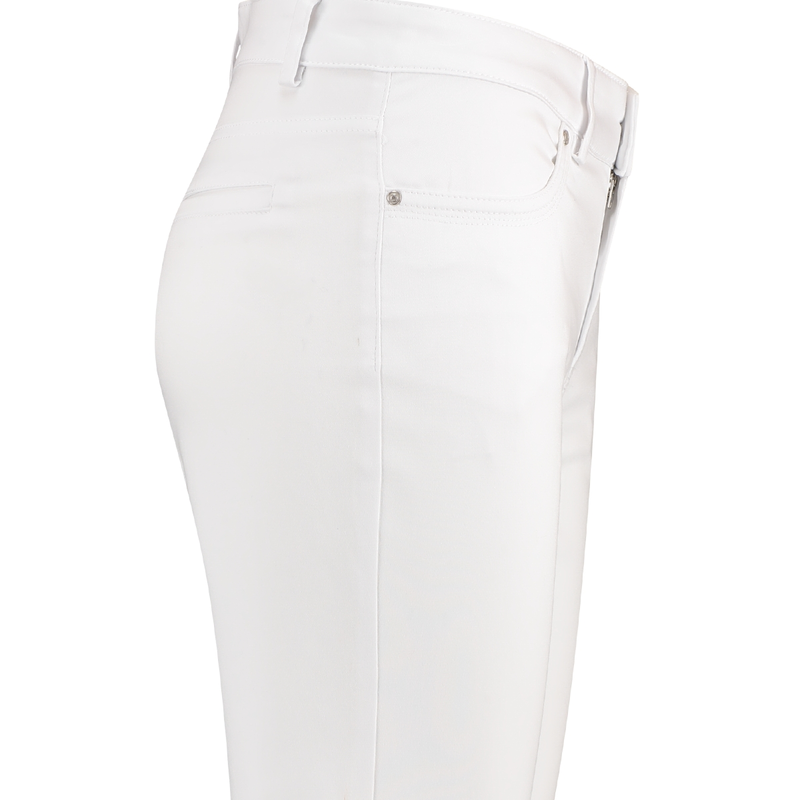 Dames Jeans Logan # nitro satin 82 cm Sanne Wit