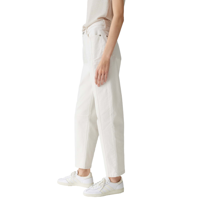 Dames Jeans Lolah casual Opus OFF-WHITE