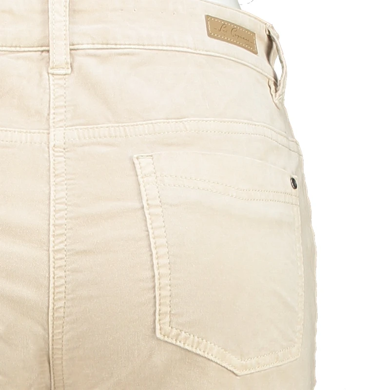 Dames Jeans Louisevelvet Les Copines BEIGE