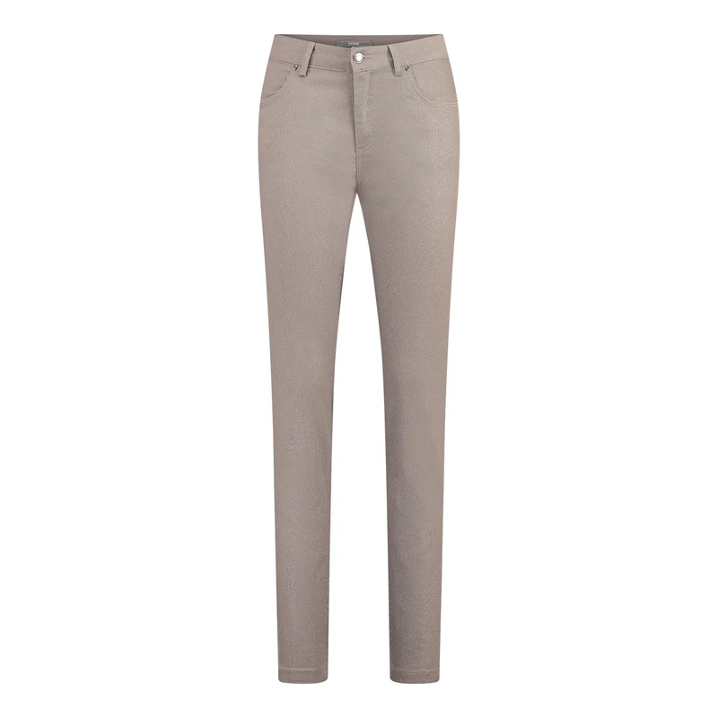 Dames Jeans Lynette Sanne TAUPE