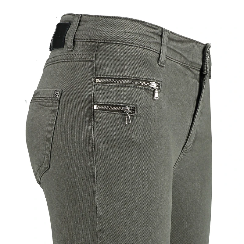 Dames Jeans Malu Zip Angels GREY DENIM