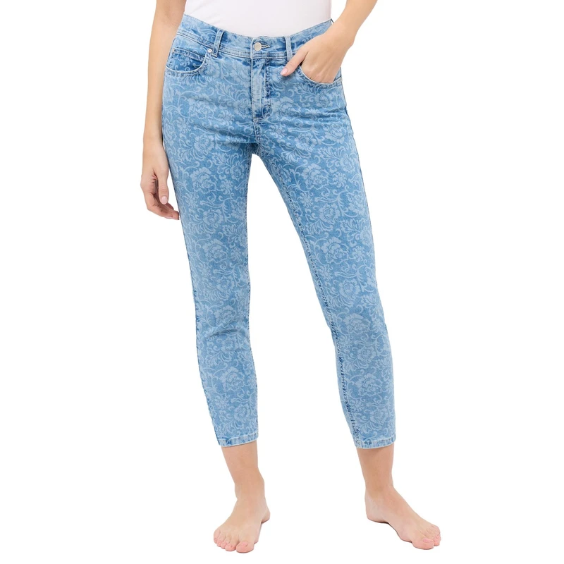 Dames Jeans ORNELLA 214680007 Angels MID BLUE DENIM