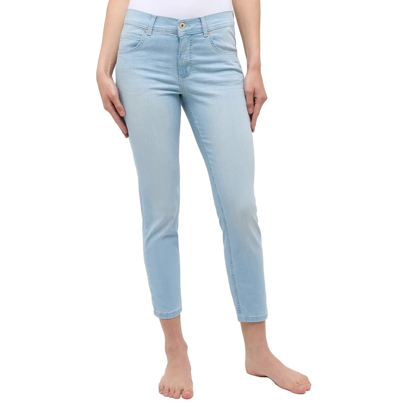 Dames Jeans Ornella 332680007 Angels BLEACHED BLUE DENIM