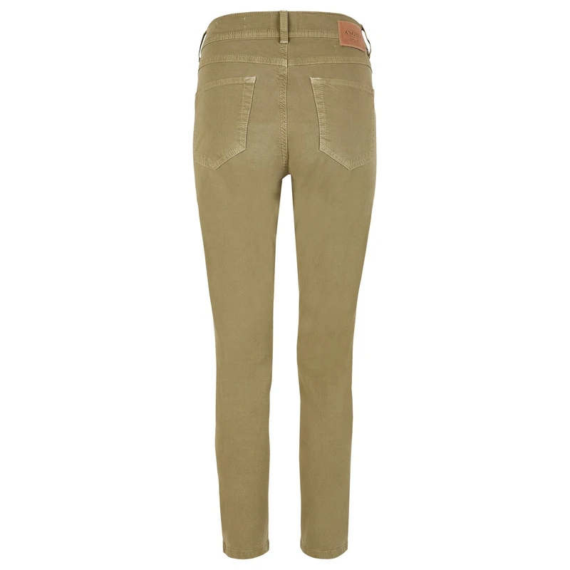 Dames Jeans Ornella Button Angels KHAKIGROEN