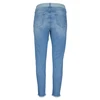 Dames Jeans OSFA Crop Fringe 399123900