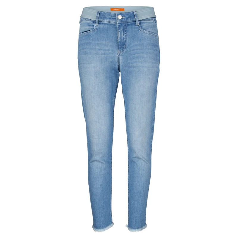 Dames Jeans OSFA Crop Fringe 399123900