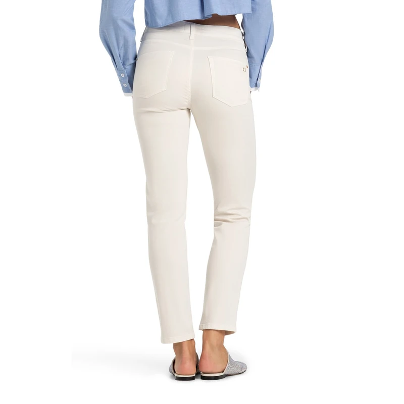 Dames Jeans Piper Cropped 7625-0063-00 Cambio ECRU