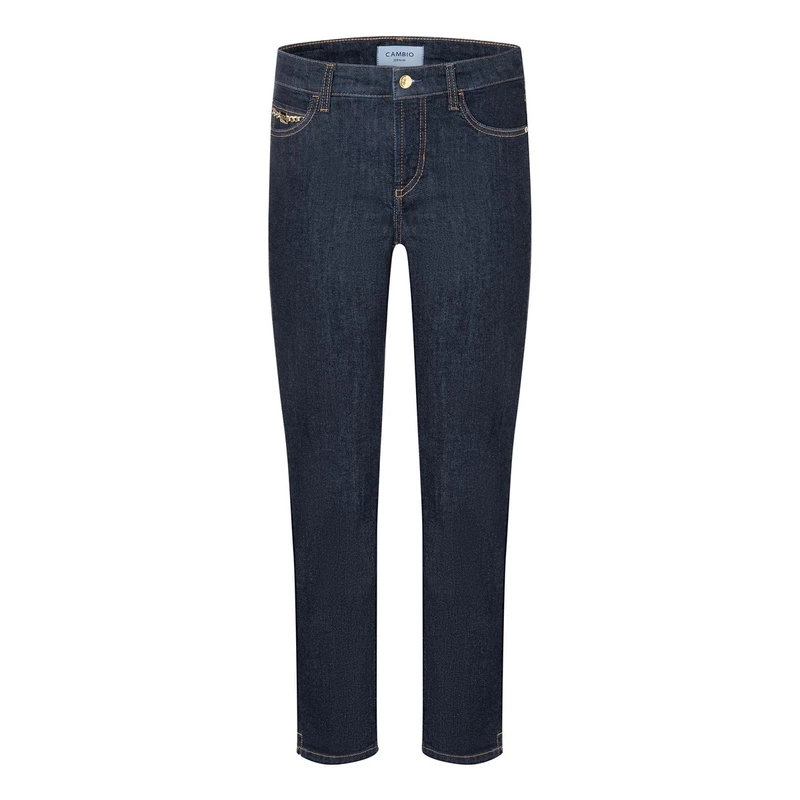 dames jeans piper short Cambio DARK BLUE DENIM