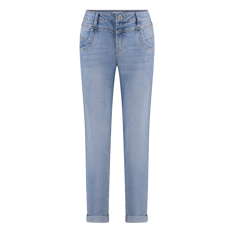 Dames Jeans Relax SVU 4447 Ivy & You MID BLUE DENIM