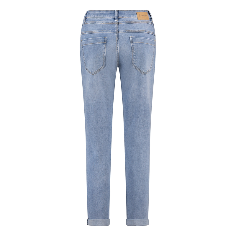 Dames Jeans Relax SVU 4447 Ivy & You MID BLUE DENIM
