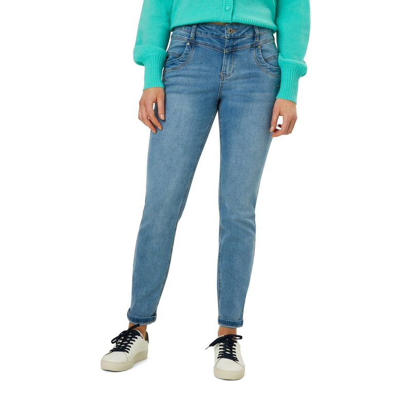 Dames Jeans Relax SVU 4447 Ivy & You MID BLUE DENIM