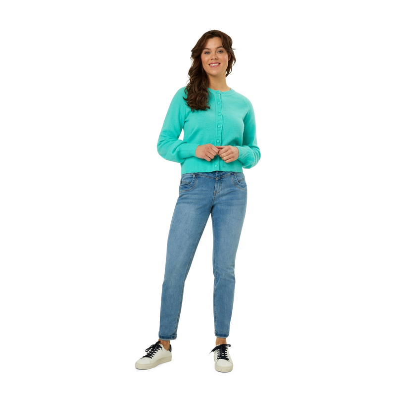 Dames Jeans Relax SVU 4447 Ivy & You MID BLUE DENIM