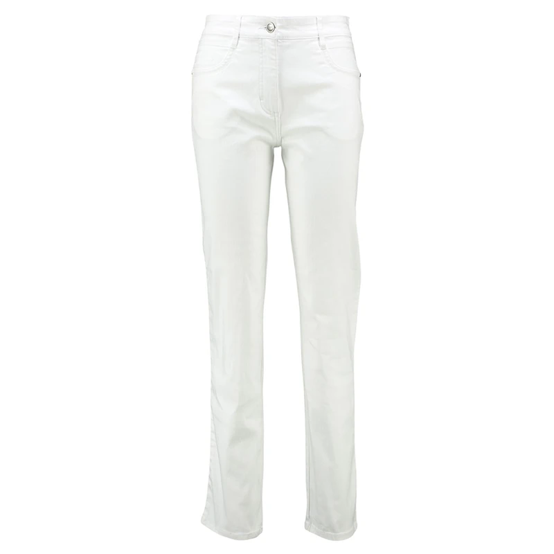 Dames Jeans Sandra Gina Wit