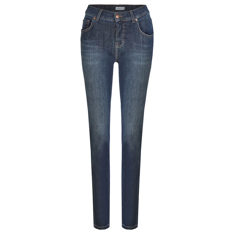Dames Jeans skinny 3331230 Angels MID BLUE DENIM