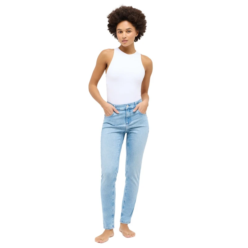 Dames Jeans SKINNY PUSH UP 397128130 Angels LIGHT BLUE DENIM