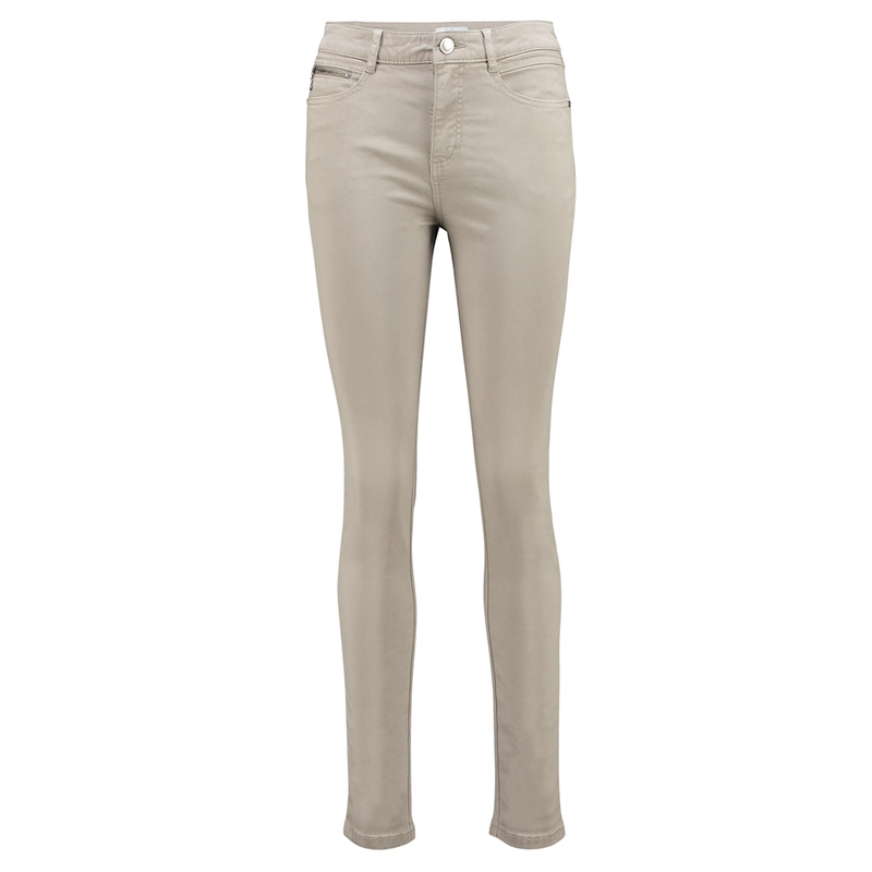 Dames Jeans Sophie co/ten long Les Copines TAUPE