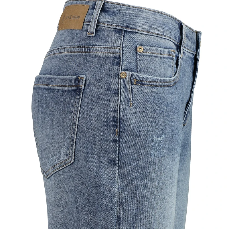 Dames Jeans svu4164 Kate vintage Ivy & You STONE WASHED DENIM