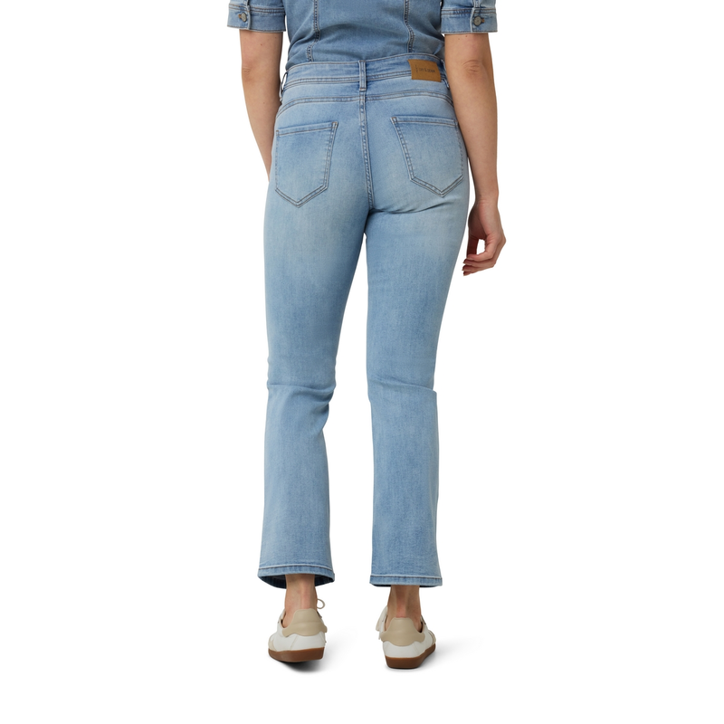 Dames Jeans SVU4426Babetteflaire Ivy & You BLEACHED BLUE DENIM