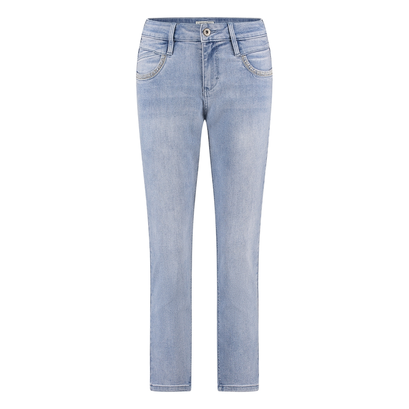 Dames Jeans SVU4443Sissydenim Ivy & You BLEACHED BLUE DENIM