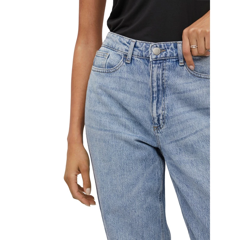 Dames Jeans VIKELLY Vila BLEACHED BLUE DENIM