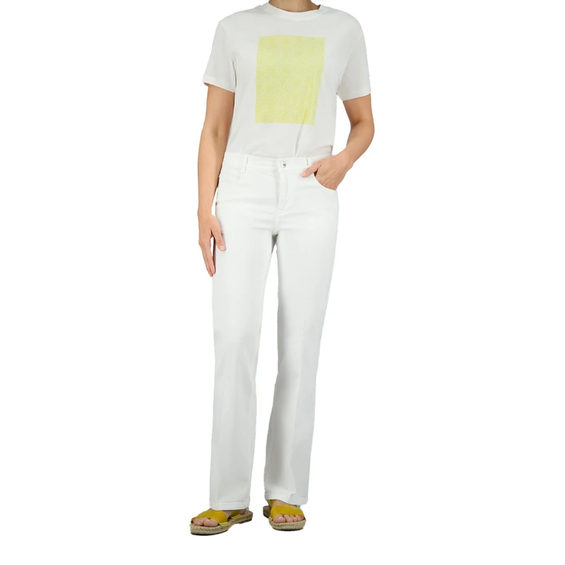 Dames Jeans ZURI126 670721 Gardeur WHITE DENIM
