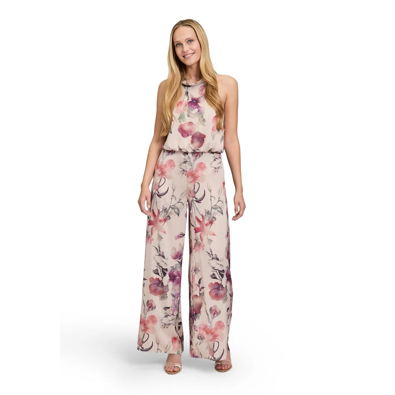 Dames Jumpsuit 34294056 Vera Mont ROOD DESSIN