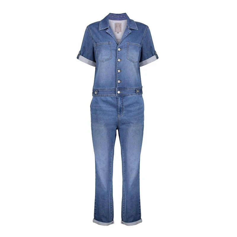 Dames Jumpsuit 51011-10 Geisha BLEACHED BLUE DENIM