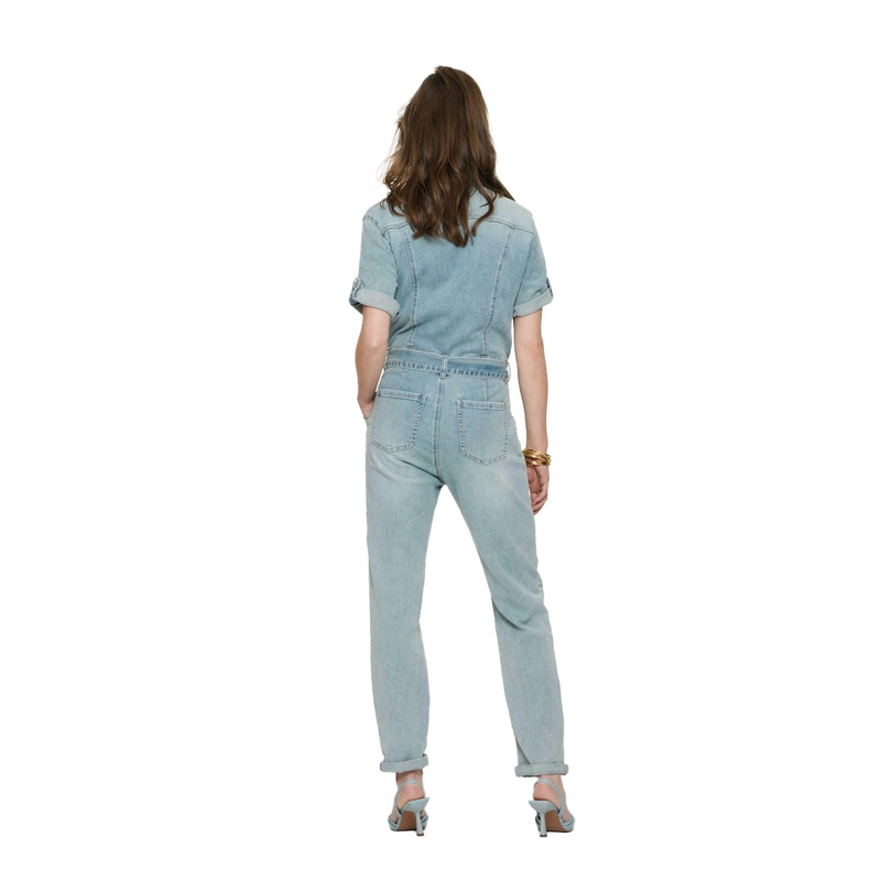 Dames Jumpsuit 51050-10 Geisha MID BLUE DENIM