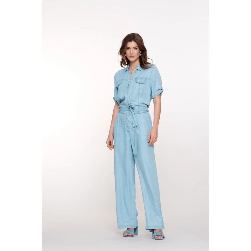 Dames Jumpsuit 51330-10 Geisha LIGHT BLUE DENIM