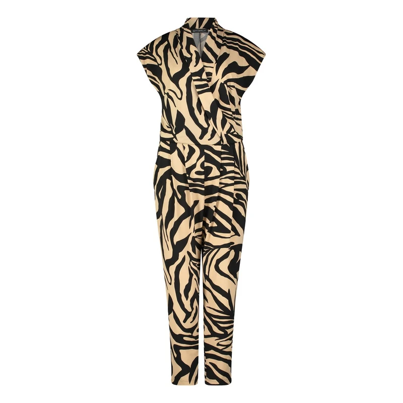 Dames Jumpsuit 60531224 Betty Barclay ZWART DESSIN