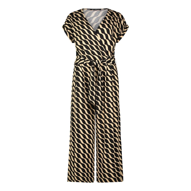 Dames Jumpsuit 60591328 Betty Barclay ZWART DESSIN