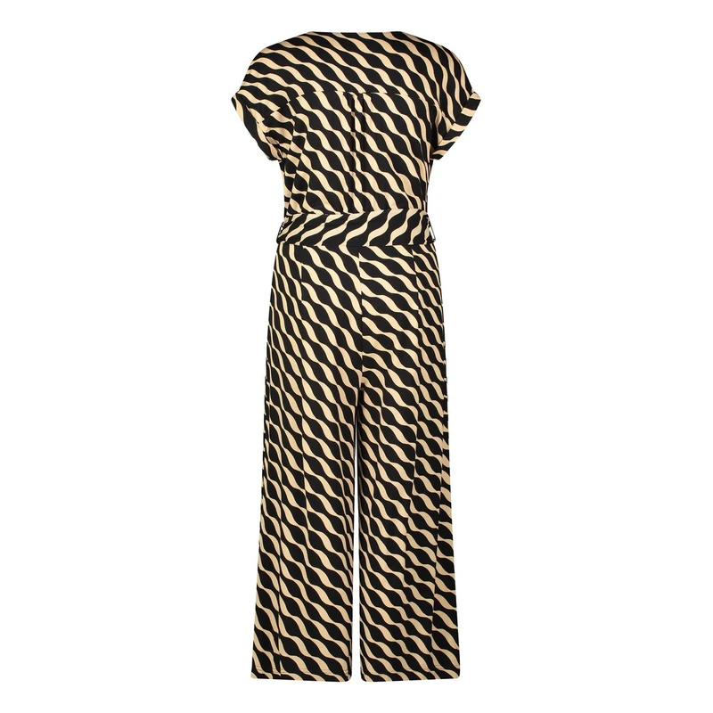 Dames Jumpsuit 60591328 Betty Barclay ZWART DESSIN
