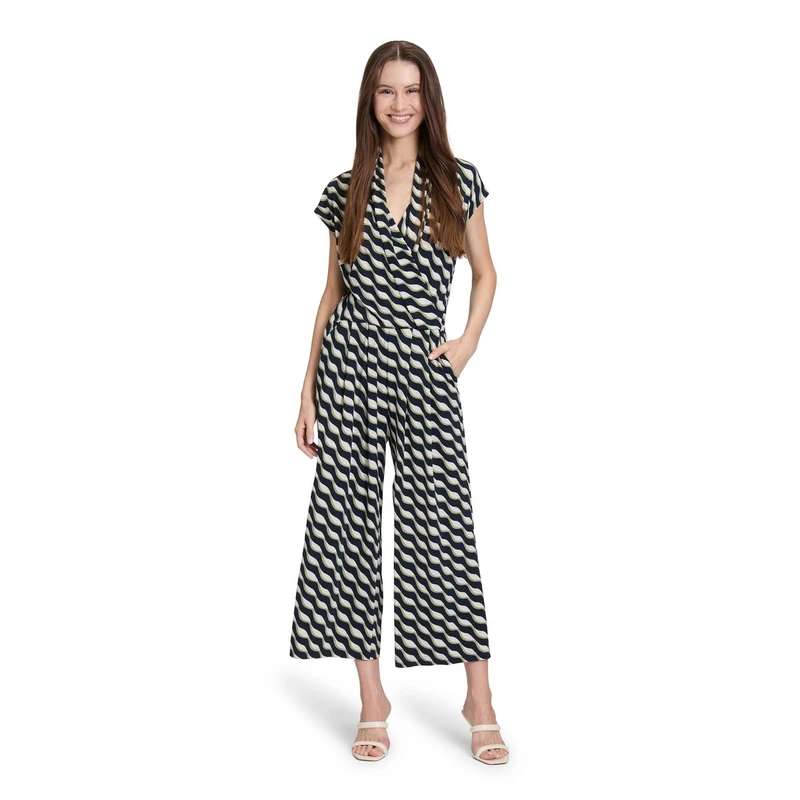 Dames Jumpsuit 60631412 Betty Barclay GROEN DESSIN
