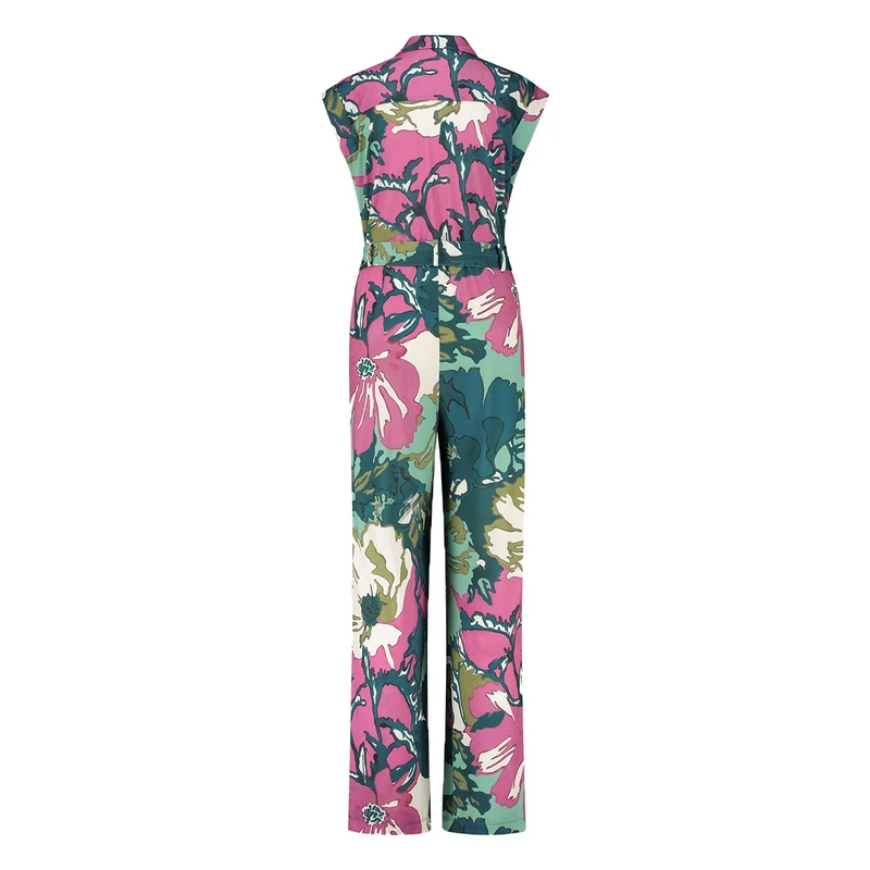 Dames Jumpsuit CL24-31805 Claudia by Claudia Strater PETROL