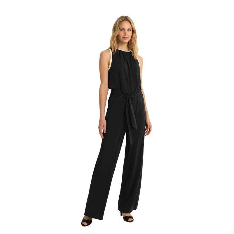 Dames Jumpsuit CS31-25191 Claudia Strater ZWART