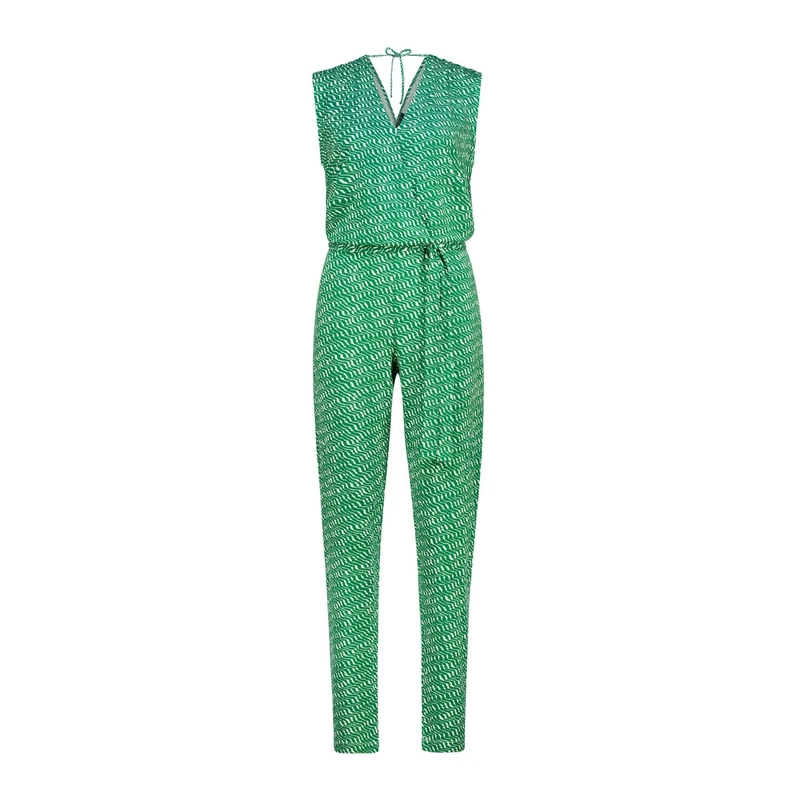 Dames Jumpsuit EX23-31007 Expresso GROEN