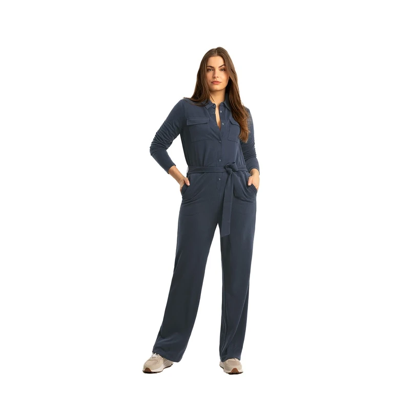 Dames Jumpsuit EX24-31001 Expresso NAVY