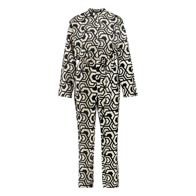 Dames Jumpsuit EX24-31002 Expresso ZWART