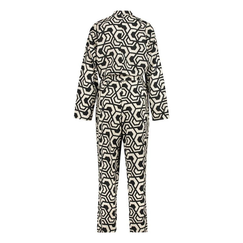 Dames Jumpsuit EX24-31002 Expresso ZWART