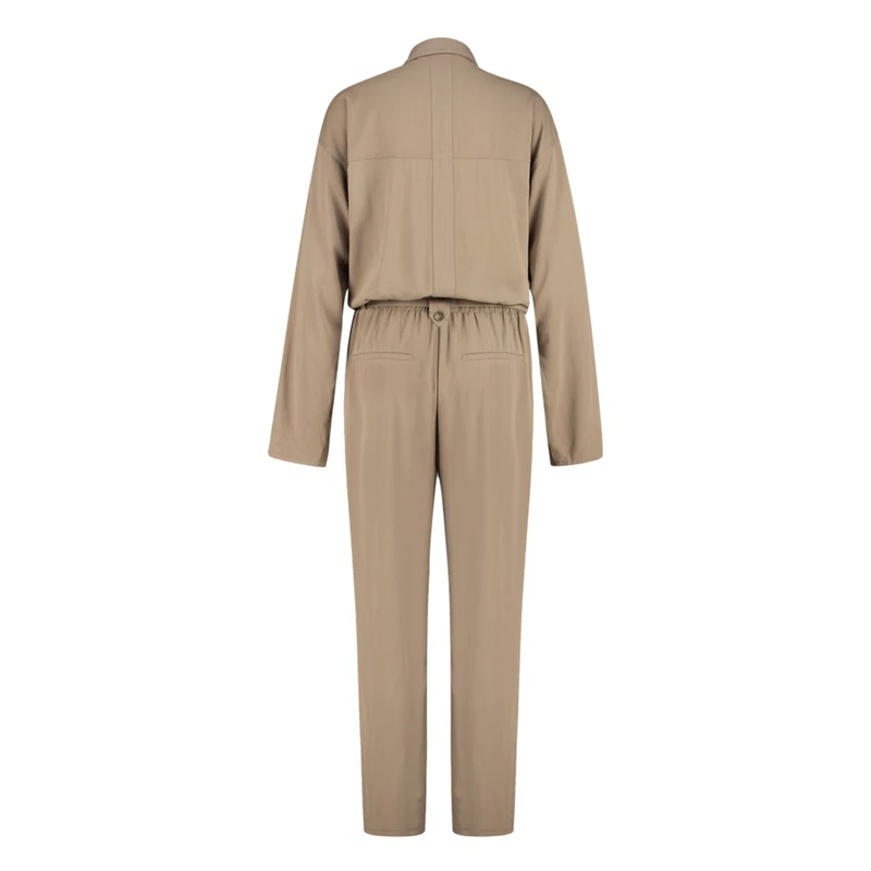Dames Jumpsuit EX24-31004 Expresso ZAND
