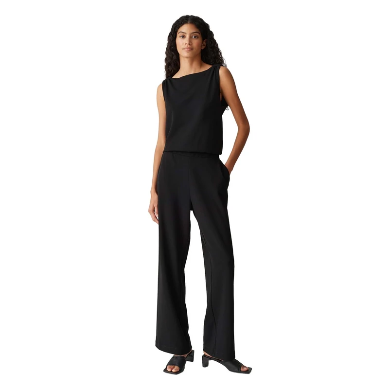 Dames Jumpsuit Mefiza voyage Opus ZWART