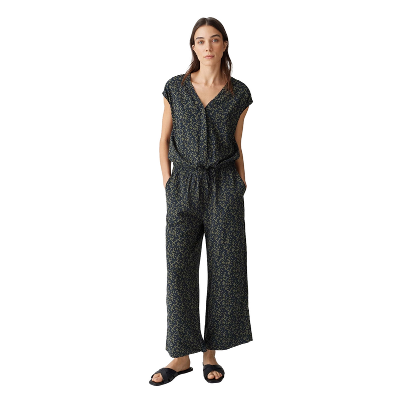 Dames Jumpsuit Moneli shadow Opus KOBALT