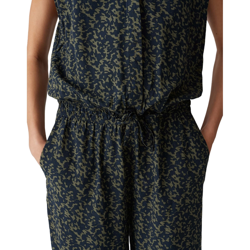 Dames Jumpsuit Moneli shadow Opus KOBALT