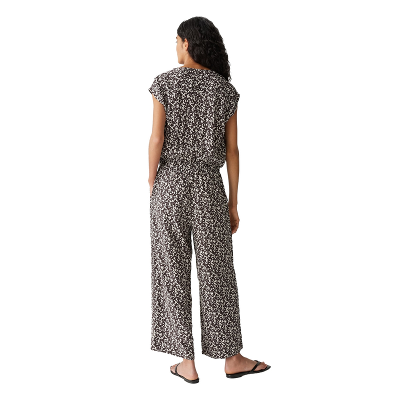 Dames Jumpsuit Moneli shadow Opus MIDDEN BRUIN