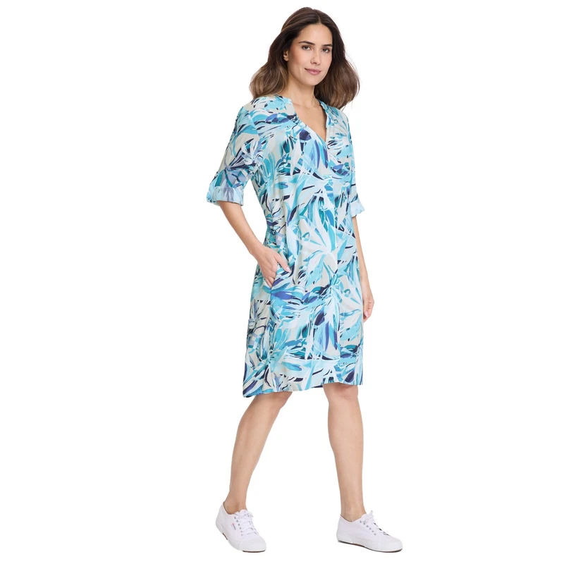 Dames Jurk 13002008 Olsen AQUA